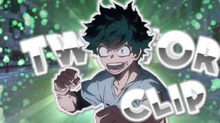 Deku vs Bakugou TWIXTOR + RSMB + TIME REMAPING After Effects