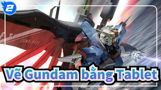 Vẽ Gundam bằng Tablet|SEED -Bay tầm thấp / Photoshop_2