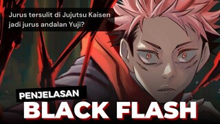Penjelasan Teknik Black Flash (kilat hitam) di Jujutsu Kaisen