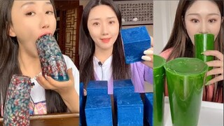 [ASMR] THÁNH ĂN ĐÁ| Ăn Đá lạnh, chocola đông lạnh đa màu sắc| Ice Eating MUKBANG SATİSFYİNG#282