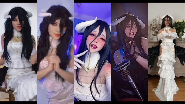 Bộ sưu tập cosplay Albedo ở nước ngoài! Chúa tể!