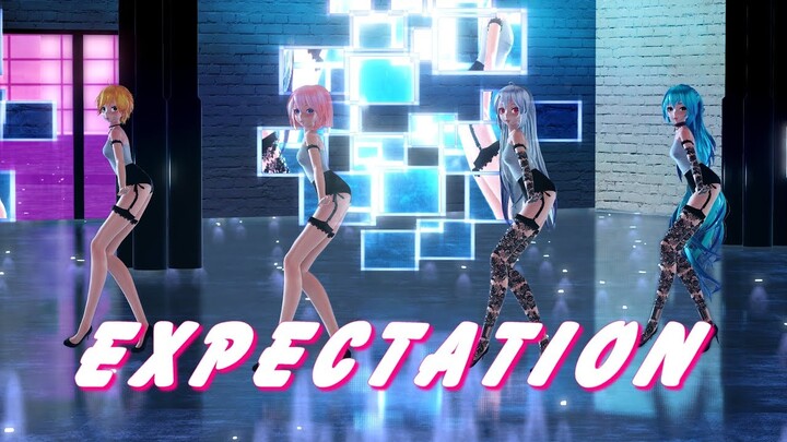 ≡MMD≡ RinxLukaxMikuxHaku - 기대해 / EXPECTATION [4KUHD60FPS][Eng sub/Rom] Girl's Day