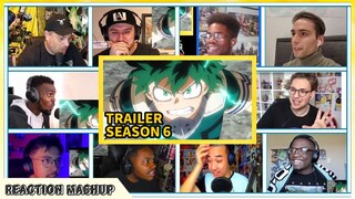 Boku No Hero Academia Season 6 Trailer Reaction Mashup