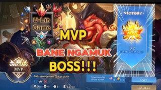 U-LIN GAME || BANE NGAMUK SAMPE MVP . MLBB . MOBILE LEGENDS