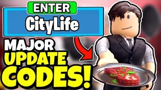 (JANUARY 2022) ALL *NEW* SECRET OP CITY LIFE CODES In Roblox city life *MAJOR UPDATE*