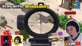 [NEW] Playing with Wynnsanity on North America SEVER | 2 MAN VS SQUAD | SOUTH SAUSAGE MAN