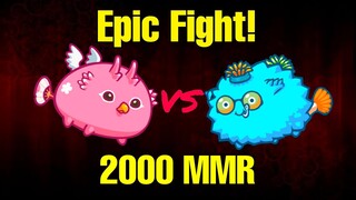 Axie Infinity Epic Fight | Singing Bird Road to 2000 MMR | Arena Gameplay (Tagalog)