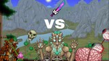 Meowmere vs all bosses||terraria 1.3|| mobile
