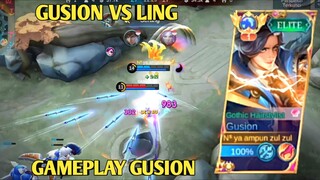 GUSION VS LING, GAMEPLAY GUSION