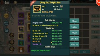 VÕ LÂM 1 MOBILE - SOI CÁCH BUILD ACC ANH CÁI BANG MAY MẮN - LnP