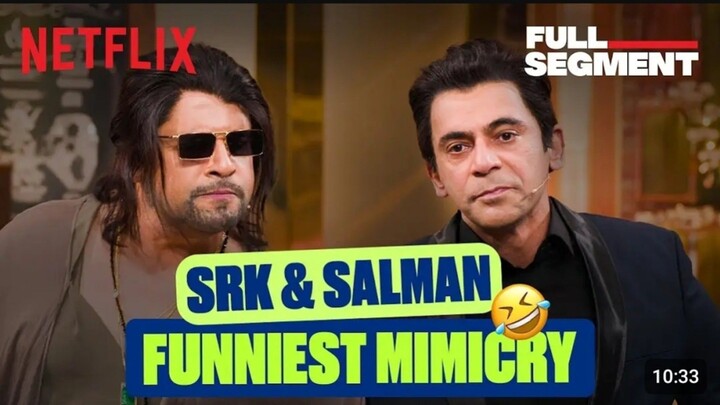 Sunil Grover _ Krushna_s HILARIOUS SRK-Salman Mimicry 🤣 Ft. Kartik Aaryan kapil sharma show