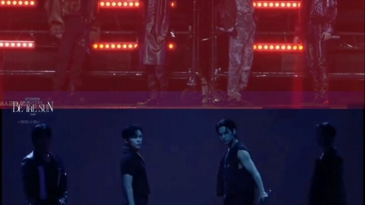 Seventeen Kra Island exchanged stages for two performances and it was so cool to watch them together