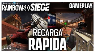 ¡HAZ ESTO PARA RECARGAR RÁPIDO en R6! | Reaccionando | Caramelo Rainbow Six Siege Gameplay