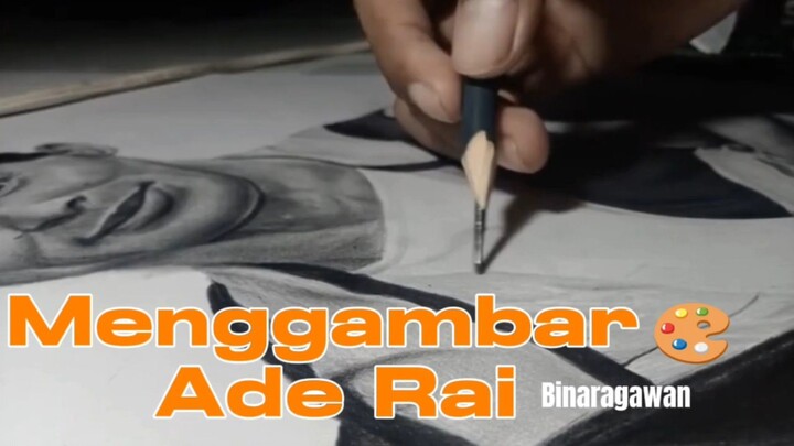 Menggambar Ade Rai|Binaragawan