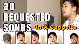 30 REQUESTED SONGS MEDLEY/MASHUP IN A CAPPELLA | JustinJ Taller