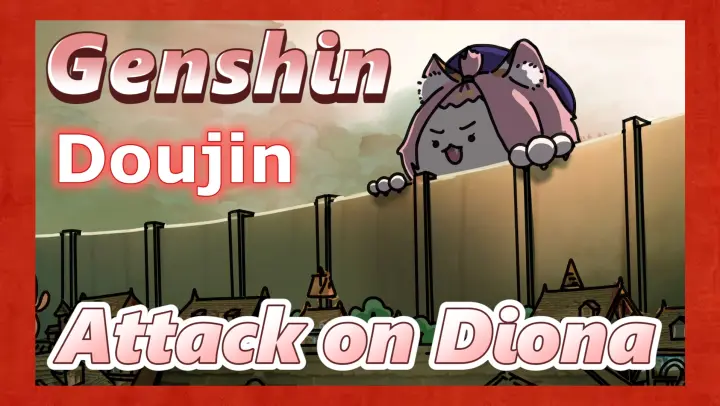 [Genshin  Doujin]  Attack on Diona