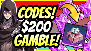 CODES & $200 GAMBLE! NETMARBLE SHAFTED US AGAIN?! [Solo Leveling: Arise]