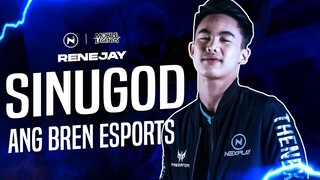 RENEJAY SINUGOD ANG BREN ESPORTS (Renejay Mobile Legends Full Gameplay)