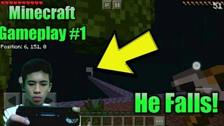 I TROLL A CREEPER MINECRAFT SKYBLOCK: Gameplay#1