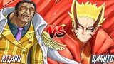 NARUTO BARYON VS KIZARU (Anime War) FULL FIGHT HD