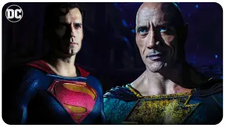 THE ROCK Gives A Exciting DC & SUPERMAN Message To Fans!
