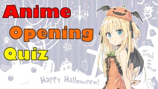 Anime Opening Quiz - 40 Openings