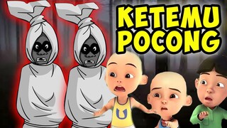 Upin ipin tumbuh rambut, Rumah upin ipin diserbu hantu pocong part 2