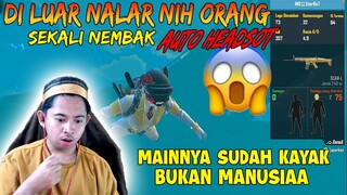 DI LUAR NALAR CUYY!!! SEKALI NEMBAK SPRAY AUTO HEADSOT... MAINNYA KAYAK BUKAN ORANG!!! | PUBG Mobile