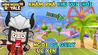 SongFish Lần đầu đến chơi công viên ngồi đu quay khổng lồ trong Mini World Royale