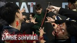 Zombie POV - Zombie Battle at the GYM Rescue Beautiful Crush | 체육관 구출 아름다운 크러시에서 좀비 전투 | Apocalypse