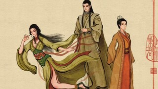 [Sách minh họa về tu luyện bất tử] Phong cách hội họa Trung Quốc mở ra trận chiến ma quỷ trong bộ tr