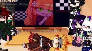 Demon Slayer React To CC Afton Meme