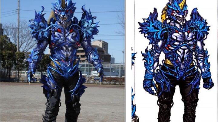 Comparison of the most artistic weirdo leather case and design drawings among all Kamen Riders (Kiva