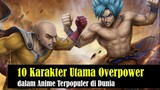 10 Karakter Utama Overpower dalam Anime Terpopuler di Dunia