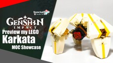 Preview my LEGO Karkata MOC from Genshin Impact | Somchai Ud