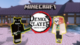 Melawan Sabito di Minecraft Demon Slayer