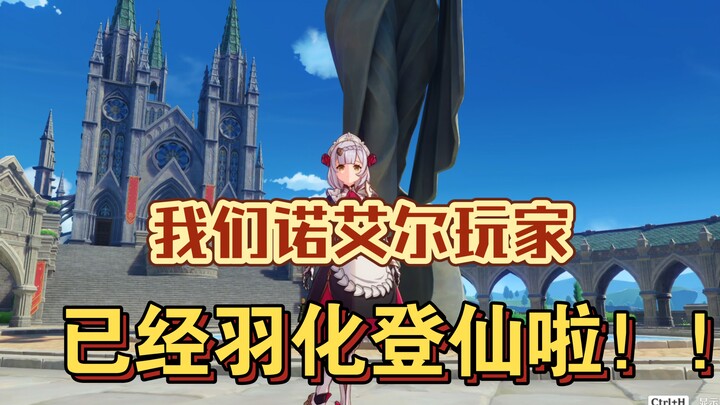 我们诺艾尔玩家也已经羽化登仙啦！！