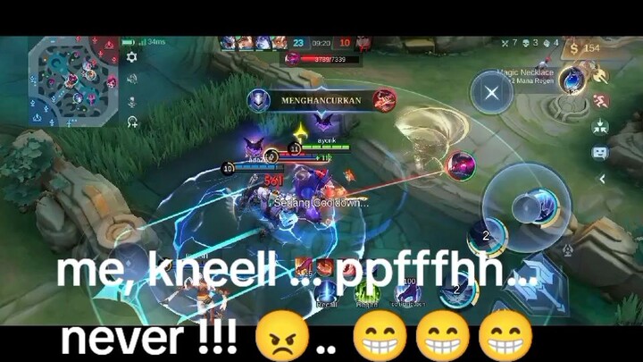 aku , berlutut .. pfffhhh ... tidak akan ... 😁😁😁