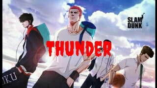 Slam Dunk Shohoku VS Ryokofu AMV (Thunder)