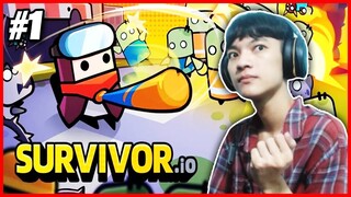 (SURVIVOR.IO #1) HIẾU BALEN THỬ THÁCH TIÊU DIỆT 1000 CON ZOMBIE TRONG NGÀY TẬN THẾ !!!