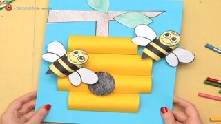 Beehive paper craft