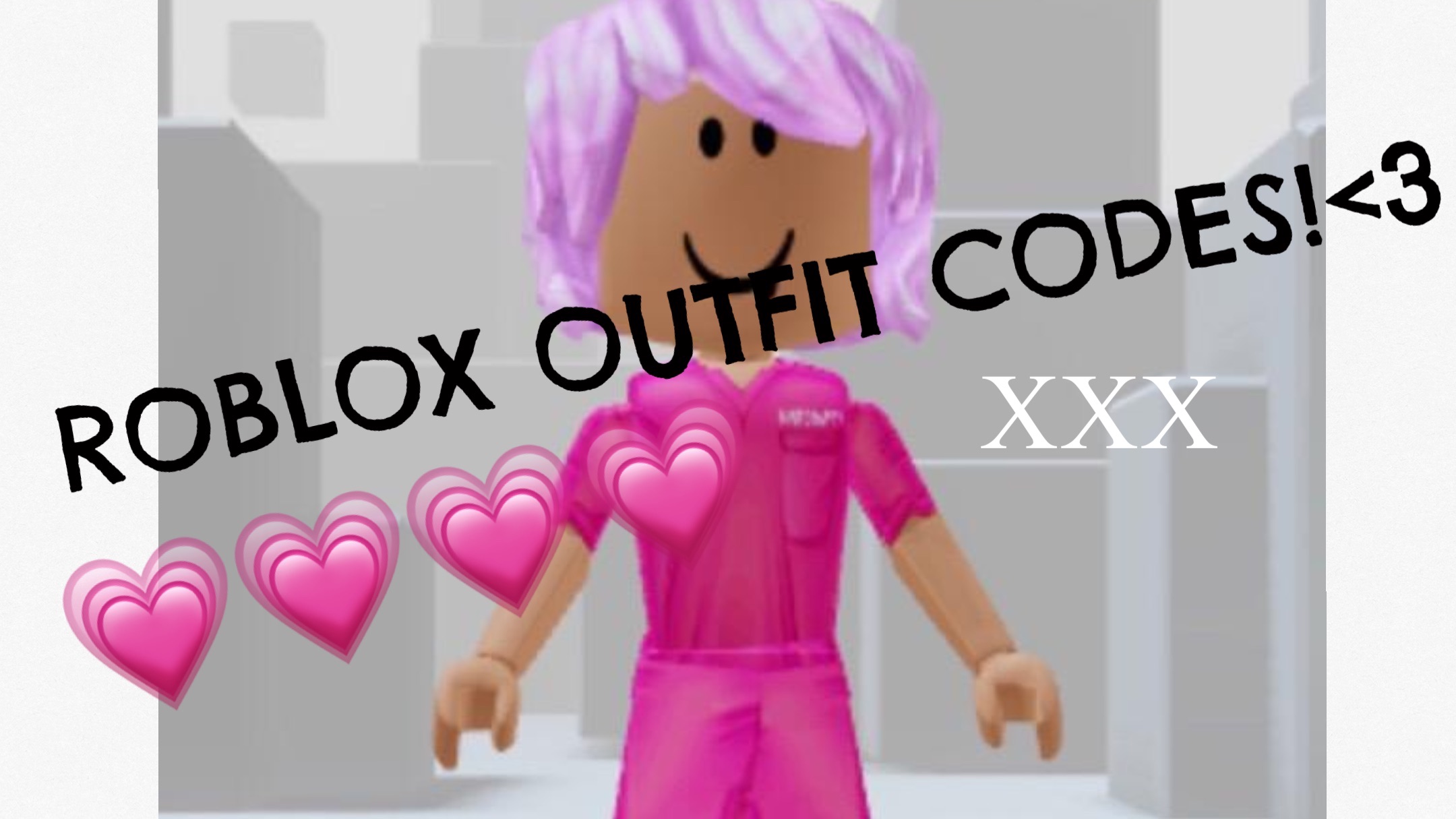 ROBLOX OUTFIT CODES X<33 - BiliBili