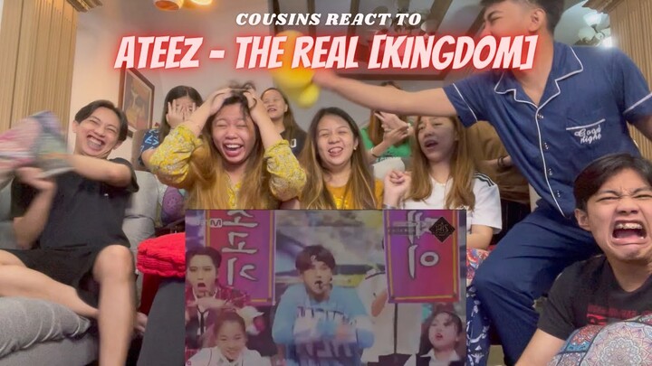 COUSINS REACT TO ATEEZ - The Real [KINGDOM FINALE]