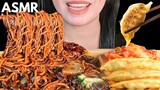 Noodle and Dumplings 🥟 Mukbang ASMR (Plus : Kimchi!) Korean Food 🇰🇷