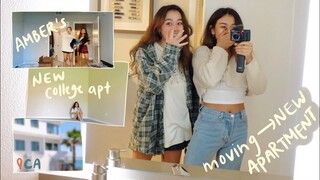 CALI VLOG #1 // moving my sister into her new COLLEGE APARTMENT 🏝