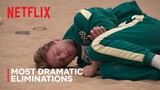 The Most Dramatic Eliminations On Squid Game: The Challenge | Netflix