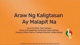 Araw ng kaligtasan ay malapit na! (lyrics by sister Joan solitario_Music & Arrangement)INC Songs.