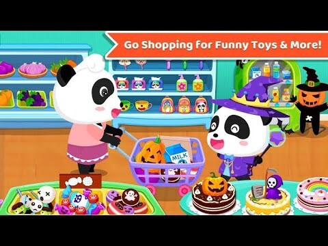 Baby panda | opening store | kids learn to cook and to serve faster |babybus