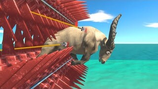 Harpoon Pooling Units into Shredder - Animal Revolt Battle Simulator