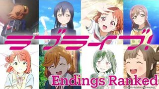 All Love Live! Ending Themes Ranked